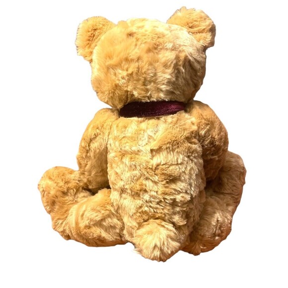 Chosun Sitting Teddy Bear Bumblebee Bee On Nose Plush Bow 12" Stuffed Animal Tan - Picture 2 of 3